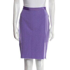 Nina Ricci Purple Knee-Length Skirt Size 6, FR40
